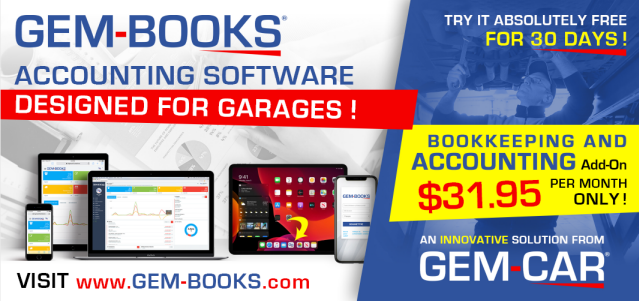 Accounting software solution dedicated garage & repair shop